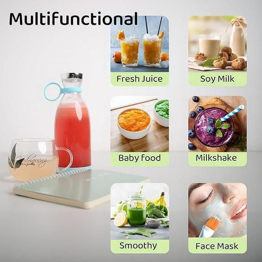 Portable Smoothie Blender – Fresh Juices & Shakes On-the-Go