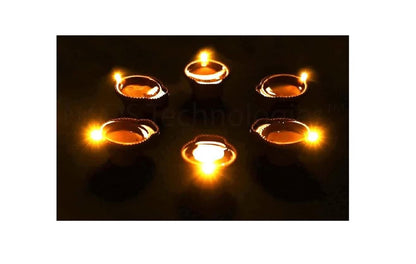 Flameless Water Sensor Diyas, Ambient Lights.