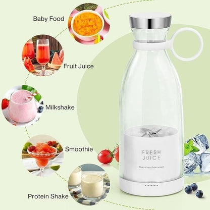 Portable Smoothie Blender – Fresh Juices & Shakes On-the-Go