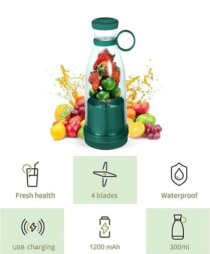 Portable Smoothie Blender – Fresh Juices & Shakes On-the-Go